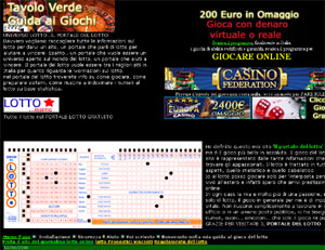 Visita Estrazioni del lotto e superenalotto