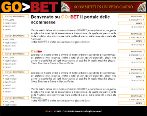 Entra in Go>Bet